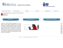 Tablet Screenshot of aminno.com